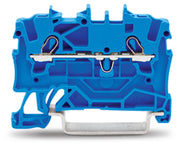 2001 - 1204 Wago 2 - Conductor Through Terminal Block 1,5mm², blue - Gabby Electric