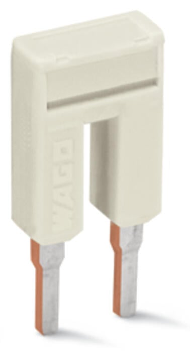 2002 - 402 Wago Jumper 2 way insulated light gray - Gabby Electric