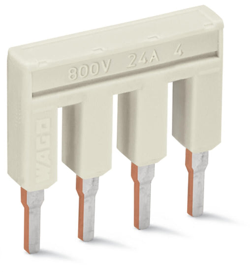 2002 - 404 Wago Jumper, 4 - Way, Insulated, Light Gray - Gabby Electric