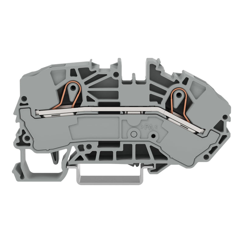 2016 - 7601 Wago 2 - Conductor Supply Terminal Blocks 16mm², grey - Gabby Electric