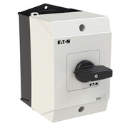 207132 Eaton T0 - 3 - 8401/I1 Reversing switch 3P T0 20A surface mounting, with black thumb grip - Gabby Electric