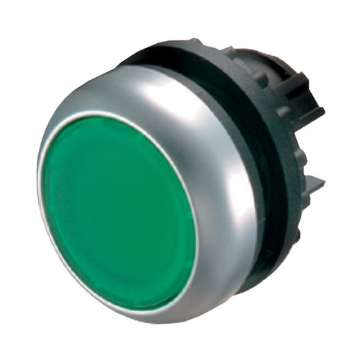 216596 M22 - D - G Pushbutton head Ø22,5mm, momentary, green - Gabby Electric