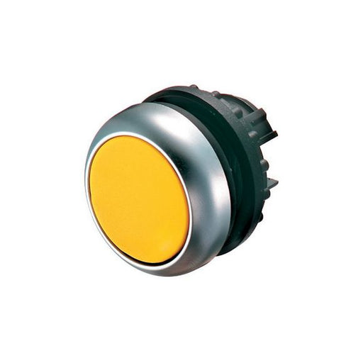 216598 M22 - D - Y Pushbutton head Ø22,5mm, momentary, yellow - Gabby Electric