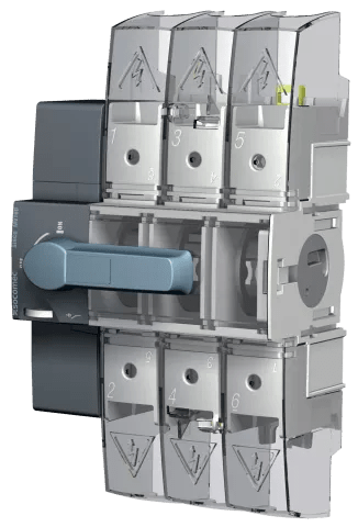 22003016 Socomec Switch Disconnector SIRCO MV 3P 160A 690 VAC Front or lateral - Gabby Electric