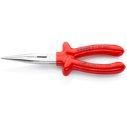 26 17 200 Knipex Snipe Nose Side Cutting Pliers (Stork Beak Pliers) Length: 200mm - Gabby Electric