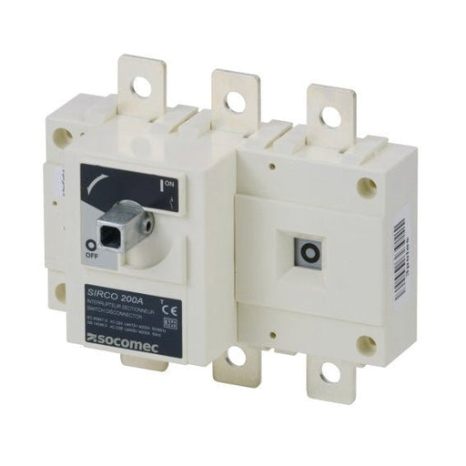 26003064 Socomec Switch Disconnector SIRCO 3P 630A 415 VAC Front Operation - Gabby Electric