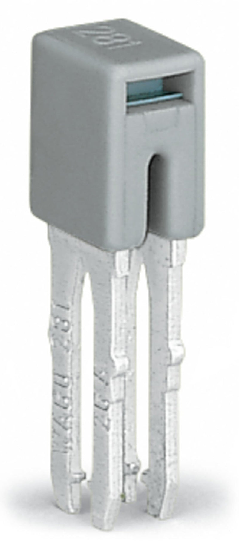 281 - 402 Wago Jumper, Insulated, Gray