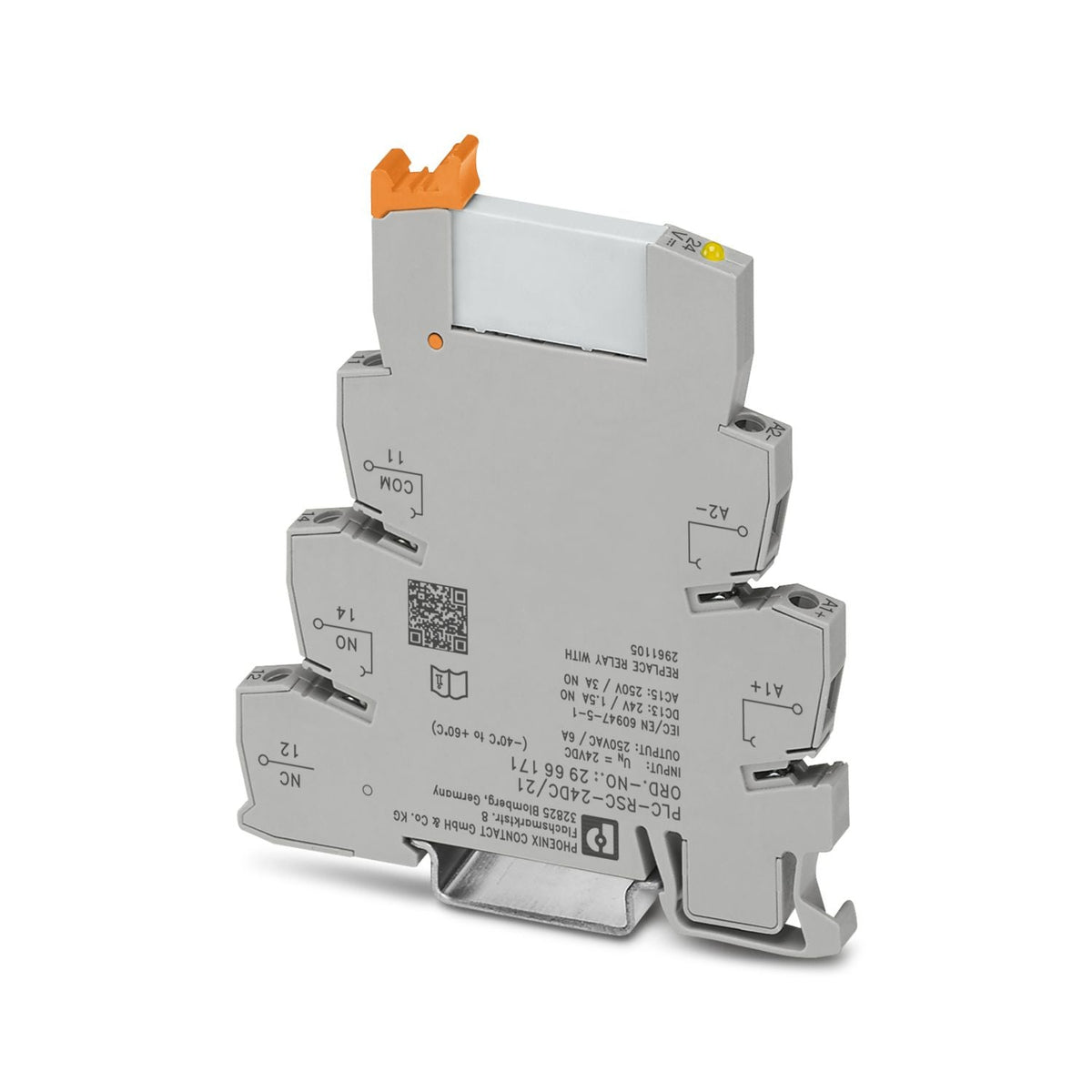 Phoenix Contact 2966171 Módulo de Relé PLC-RSC-24DC/21 24V DC 1CO 6A ...