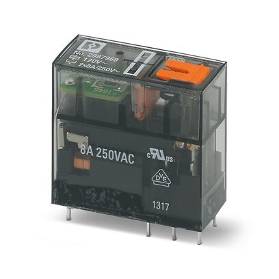 Phoenix Contact 2987969 REL-MR-120AC/21-21/MS Single relay — Gabby Electric
