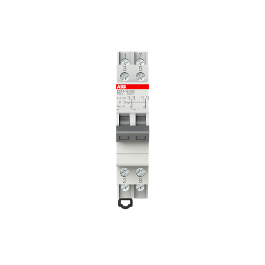 2CCA703030R0001 E214 - 16 - 202Group Switch,16 A,acc. to EN 250 V AC,0NO,0NC,2CO, El. Color:Grey, MW:1 - Gabby Electric