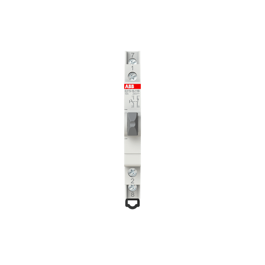 2CCA703150R0001 E215 - 16 - 11BPushbutton,16 A,acc. to EN 250 V AC,1NO,1NC,0CO, El. Color:Grey, MW:0.5 - Gabby Electric