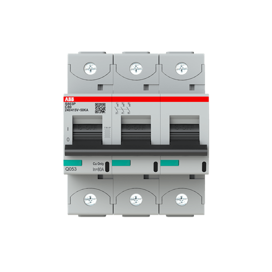 2CCG001232R0001 S803P - C80 High Performance MCB - Gabby Electric