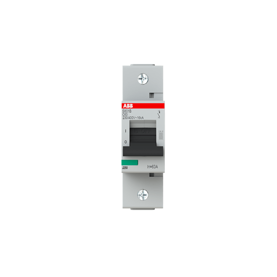 2CCS811001R0634 S801B - C63 High Performance MCB - Gabby Electric