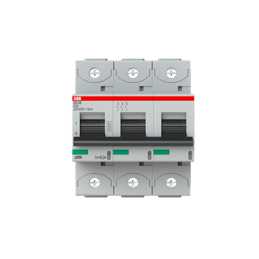 2CCS813001R0634 S803B - C63 High Performance MCB - Gabby Electric