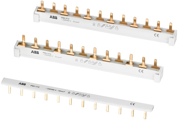 2CDL110001R1012 PSH1/12 Busbar 1 phase - Gabby Electric