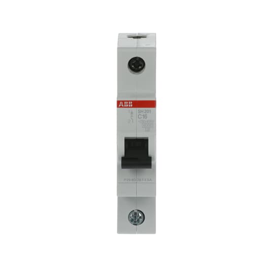 2CDS211001R0164 SH201 - C16 Miniature Circuit Breaker - 1P - C - 16 A