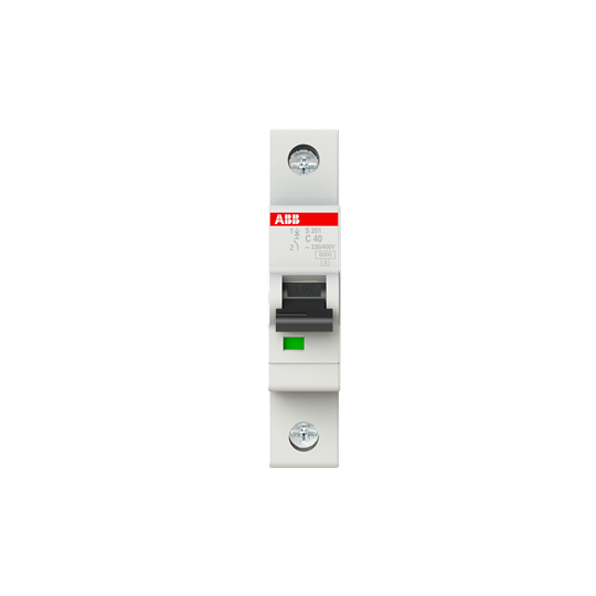 2CDS251001R0404 S201 - C40 Miniature Circuit Breaker - 1P - C - 40 A - Gabby Electric