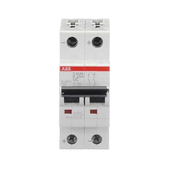 2CDS272061R0487 S202M - K20UC Miniature Circuit Breaker - 2P - K - 20 A - Gabby Electric