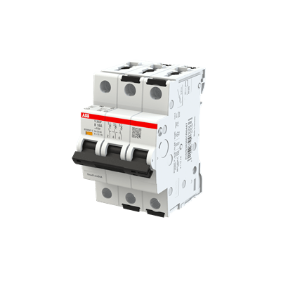 2CDS383001R0467 S303P - K16 Miniature Circuit Breaker - 3P - K - 16 A - Gabby Electric