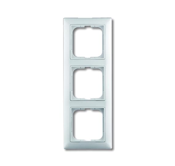 ABB 2CKA001725A1481 Basic55 3-Gang Cover Frame Alpine White - Gabby Electric