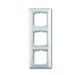 2CKA001725A1481 2513 - 94 - 507 Cover Frame 3gang(s) alpine white - Basic55 - Gabby Electric