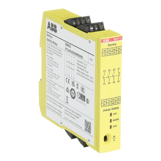 2TLA010050R0000 Sentry SSR10 Safety relay - Gabby Electric