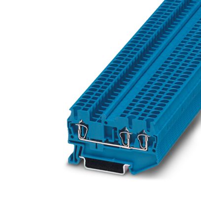 3031254 ST 2,5 - Feed - through terminal 2.5 mm², blue - Gabby Electric