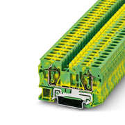 3031500 Phoenix Contact ST 6 - PE Ground Modular Terminal Block, Spring Terminal - Gabby Electric