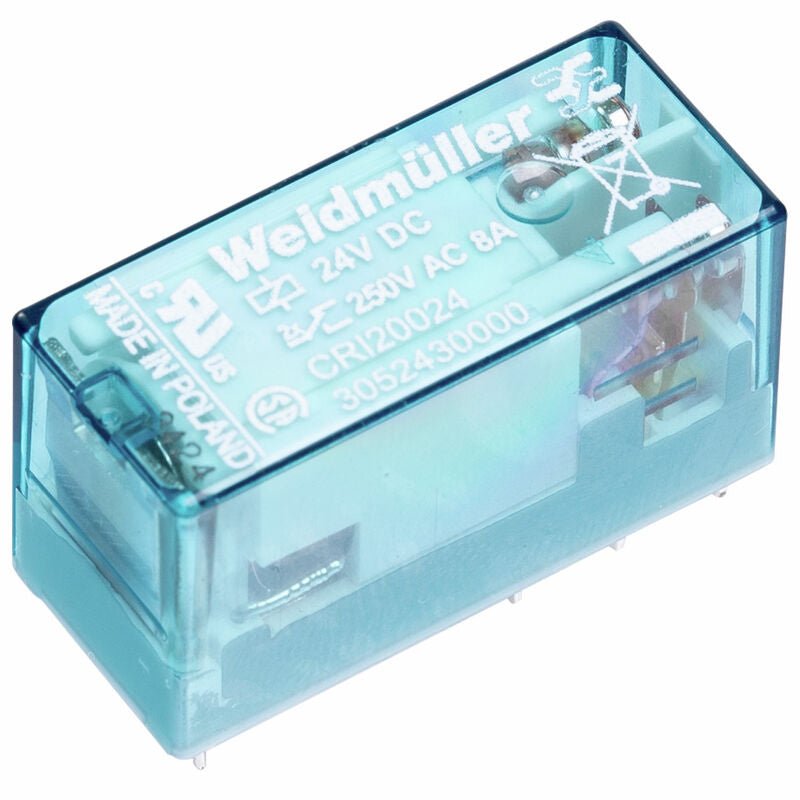 3052430000 Weidmuller CRI20024 CUBESERIES, Relay, 2CO 24V DC 8A