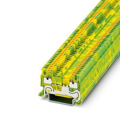 Modular Terminal Phoenix Contact 3208139 PT 1,5/S-PE Protective conductor terminal b ...