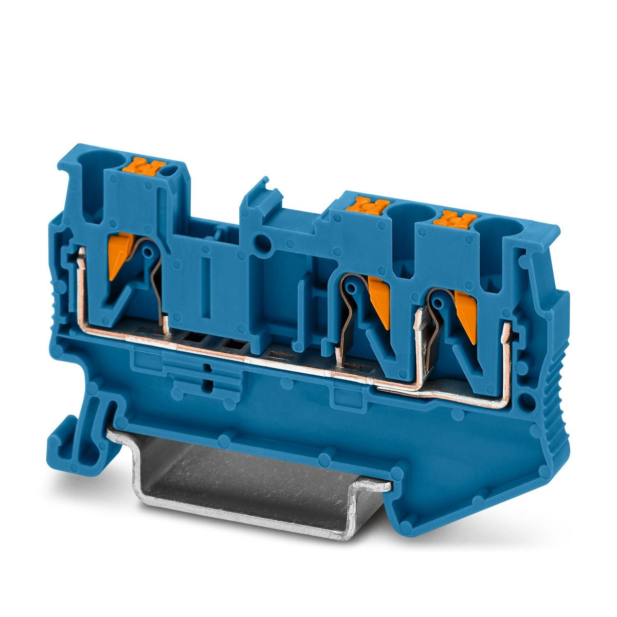 3209552 Phoenix Contact PT 2,5-TWIN BU Feed-Through Terminal Block ...