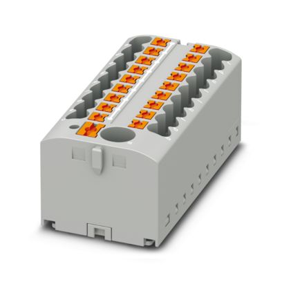 3273374 PTFIX 6 Distribution block 24A 450V 18X2,5, grey