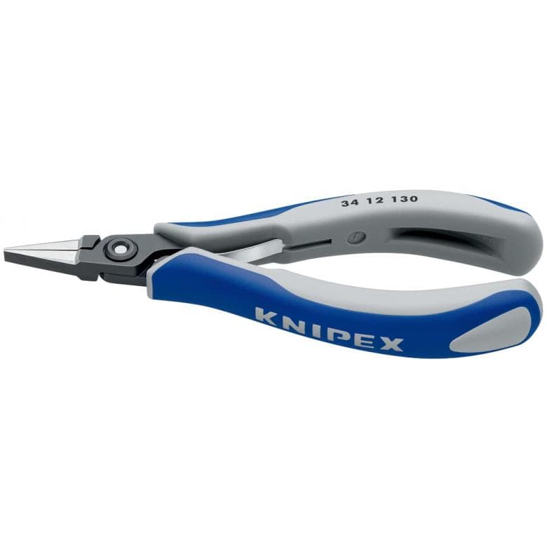 34 12 130 Knipex Precision Electronics Gripping Pliers Length: 135mm - Gabby Electric