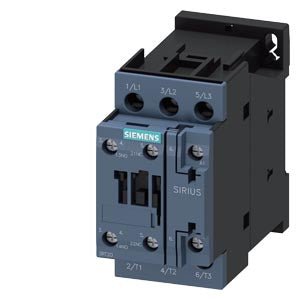 3RT2026 - 1AL20 Siemens power contactor, AC - 3e/AC - 3, 25 A, 11 kW / 400 V, 3 - pole, 230 V AC, 50/60 Hz - Gabby Electric