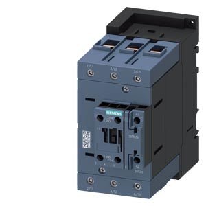 3RT2046 - 1KB40 Siemens Power Contactor 3P 95A 45kW 400V 24VDC 1NO+1NC, Screw Terminal, Size: S3
