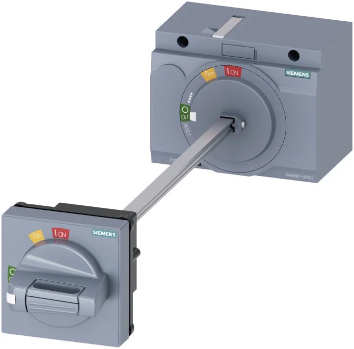3VA9267 - 0FK21 Siemens Door Mounted Rotary Operator IP65 with Door Interlock Accessory for 3VA20/21/22