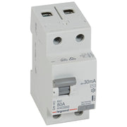 402027 Legrand RX³ Residual current circuit breaker 2P 230V 80A 30 mA AC type - Gabby Electric
