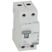 402032 Legrand RX³ Residual current circuit breaker 2P 230V 25A 300 mA AC type - Gabby Electric
