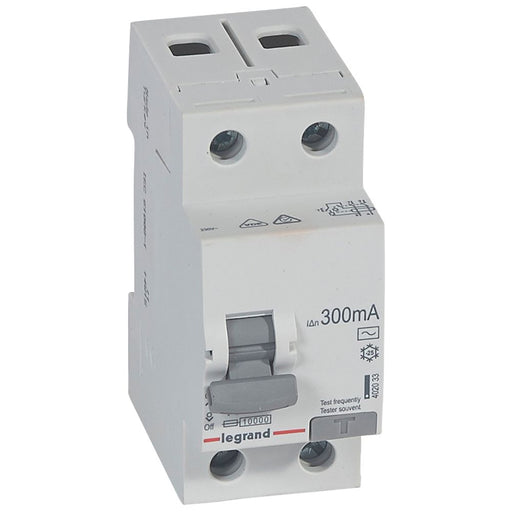 402033 Legrand RX³ Residual current circuit breaker 2P 230V 40A 300 mA AC type - Gabby Electric