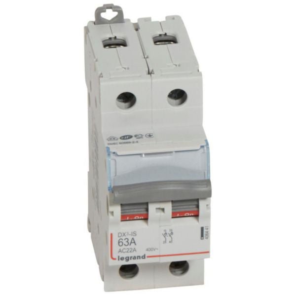 406441 Legrand DX³ Isolating Switch 2P 63A 400V - Gabby Electric