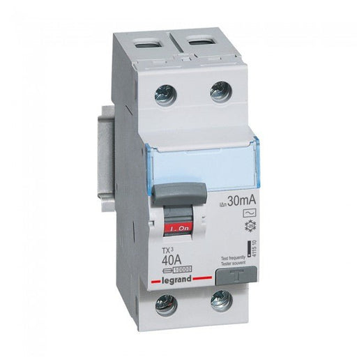 411510 TX³ Residual current circuit breaker 2P 40A 30mA ID - Gabby Electric