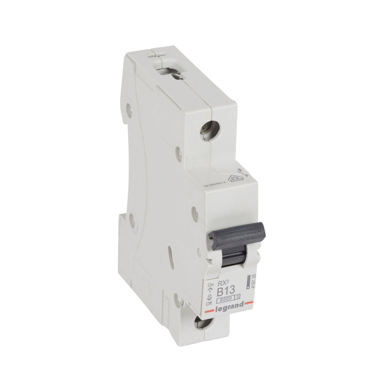 419135 Legrand RX³ Miniature circuit breaker 1P B13A 6kA - Gabby Electric
