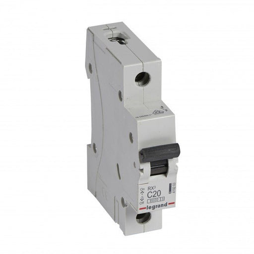 419203 RX³ Miniature circuit breaker 1P C20A 6kA - Gabby Electric