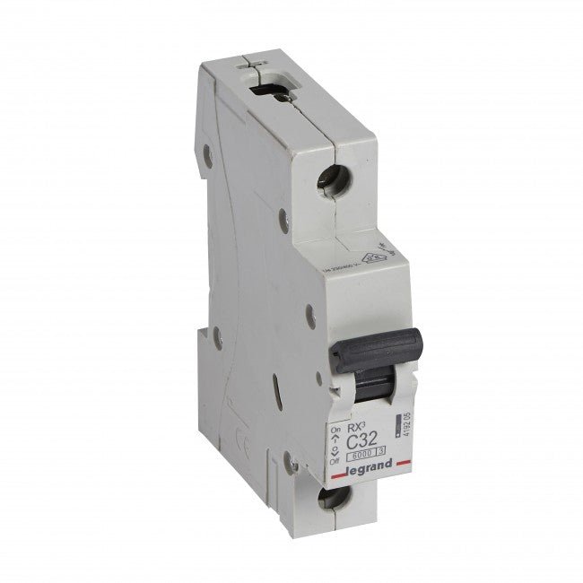 419205 RX³ Miniature circuit breaker 1P C32A 6kA - Gabby Electric