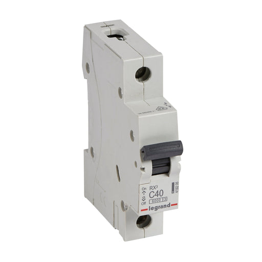 419206 Legrand RX³ Miniature circuit breaker 1P C40A 6kA - Gabby Electric