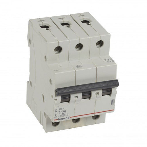 419237 RX³ Miniature circuit breaker 3P C25A 6kA - Gabby Electric