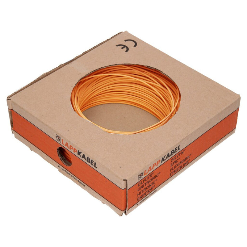 4510091 H05V - K Cable 0,5mm², orange 100m in a pack - Gabby Electric