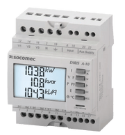 48250401 Socomec Energy Meter Modular multifucntion meter DIRIS A10 with RS485 MODBUS - Gabby Electric
