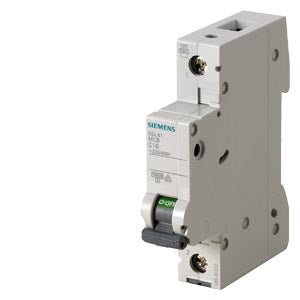 5SL4104 - 7 5SL Miniature circuit breaker 1P C4A 10kA - Gabby Electric