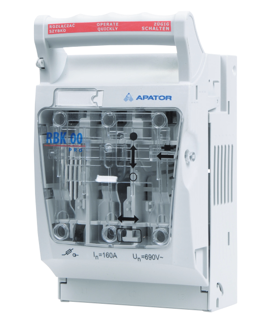 63-823256-111 Apator RBK 00 Pro Fuse Switch Disconnector 160A